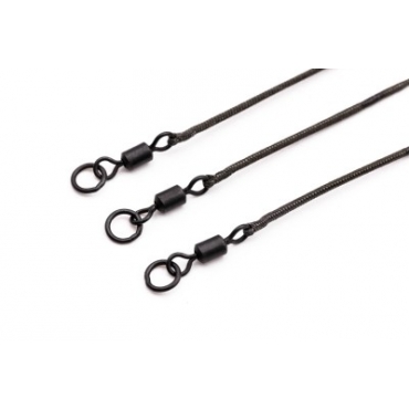 Korda Kable Leadcore Leader Ring Swivel Gravel 50cm